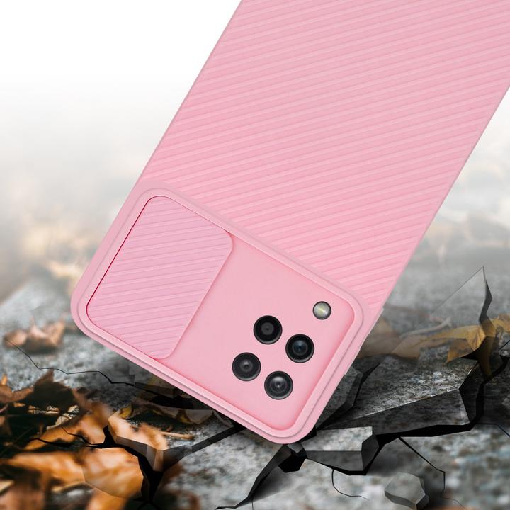 Produktbild Cadorabo Hülle für Samsung Galaxy A12 / M12 im TPU mit Kameraschutz LM009 Style (Samsung Galaxy M12, Samsung Galaxy A12)