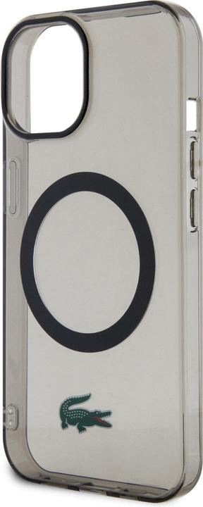 Actual product image Lacoste LCHMP15MULOK iPhone 15 Plus 6.7" czarny/black hardcase Transparent MagSafe (Apple iPhone 15 Plus, Apple iPhone 14 Plus)