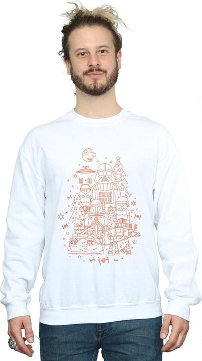 Image du produit Star Wars - Sweat EMPIRE CHRISTMAS - Homme (M)