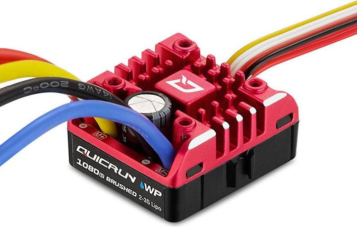 Produktbild Hobbywing Brushed Regler QuicRun WP1080-G2 Crawler 80A, 2-3S