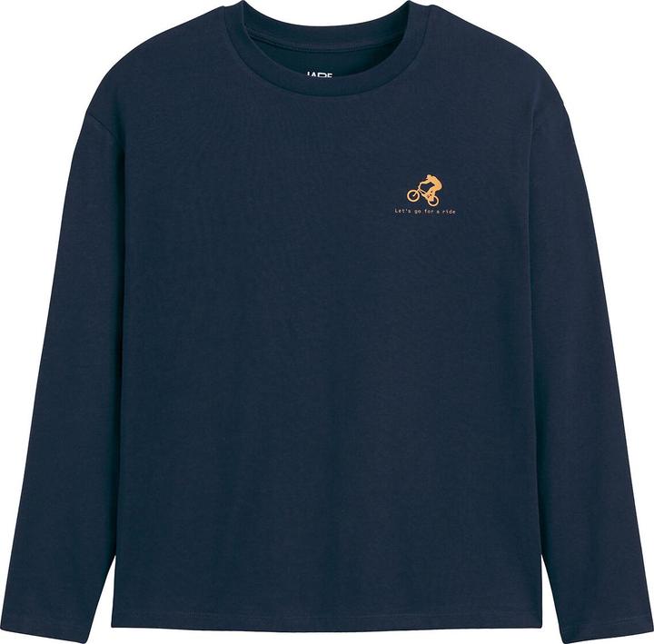 Immagine prodotto La Redoute Collections Shirt mit langen Ärmeln und Messageprint (94)