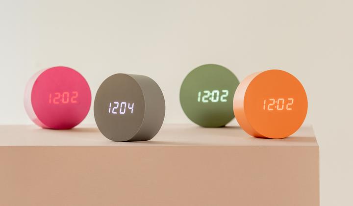 Actual product image Karlsson alarm clock spry round