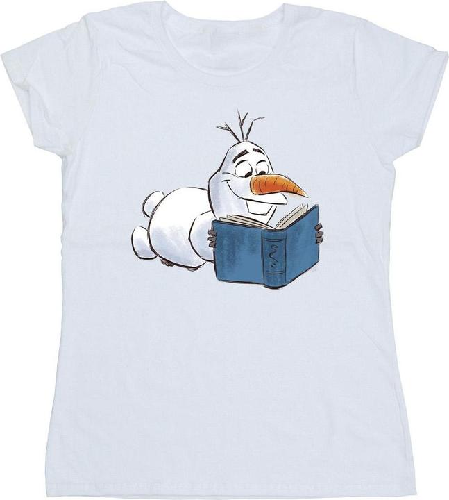 Disney Frozen Olaf Reading TShirt (XL)