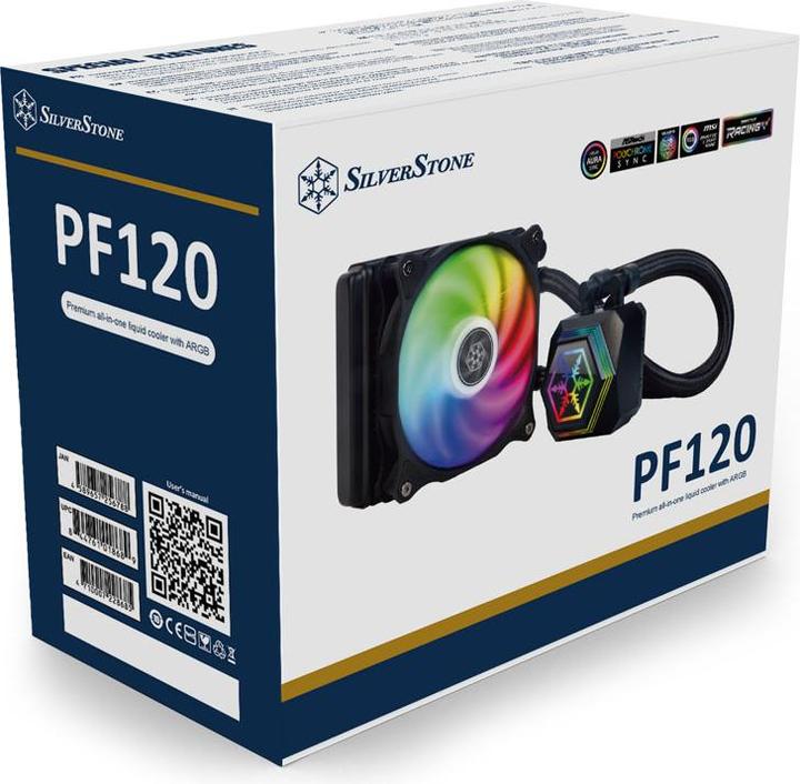 Produktbild Silverstone SST-PF120-ARGB-V2, Komplett-Wasserkühlung