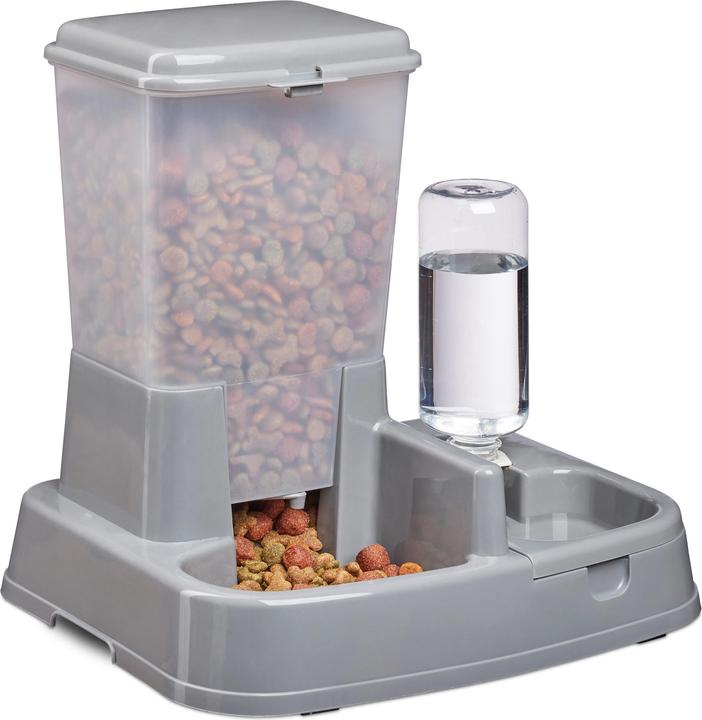Immagine prodotto Relaxdays Distributore di cibo e acqua 2 in 1 (4 l)
