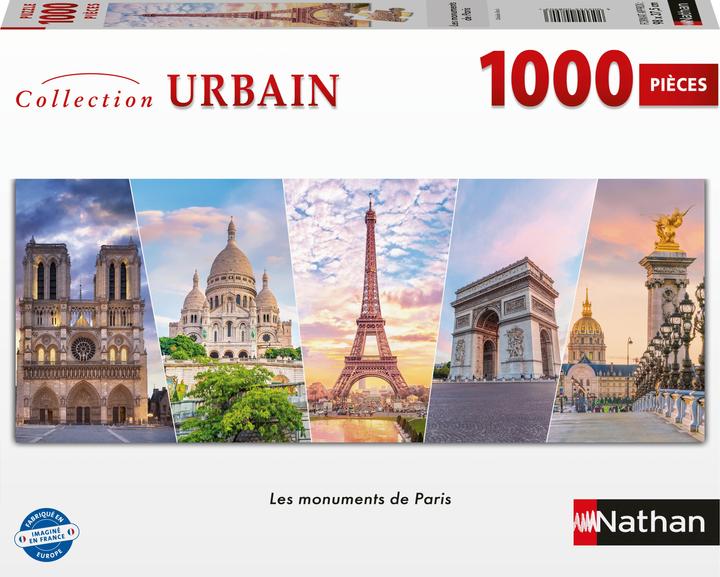 Immagine prodotto Nathan Puzzle 1000 pezzi Monumenti di Parigi (1000 pezzi)