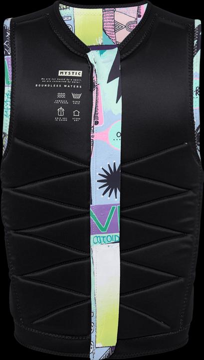 Immagine prodotto Mystic Outlaw Impact Vest Fzip Wake (L)