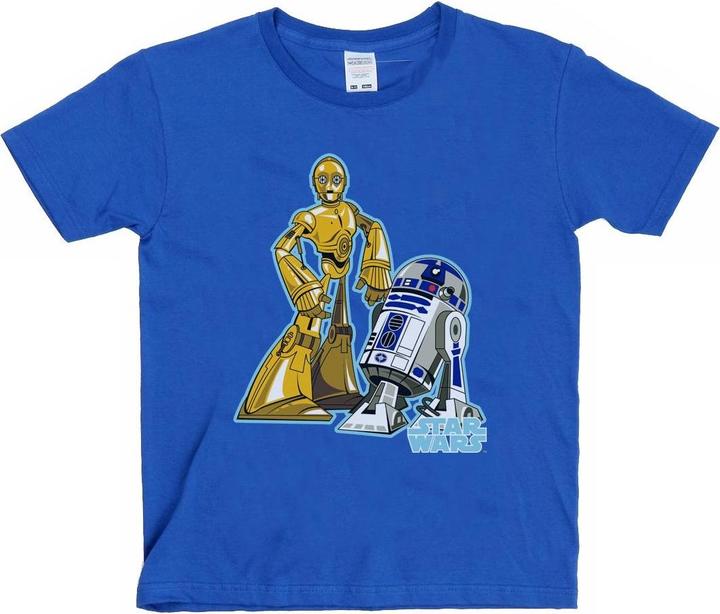 Produktbild Star Wars C3PO And R2D2 Character TShirt Jungen (140, 146)