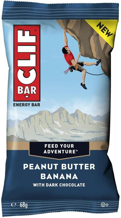 Actual product image Clif Bar Bolt (Banana, Dark chocolate, 12 pcs., 816 g)