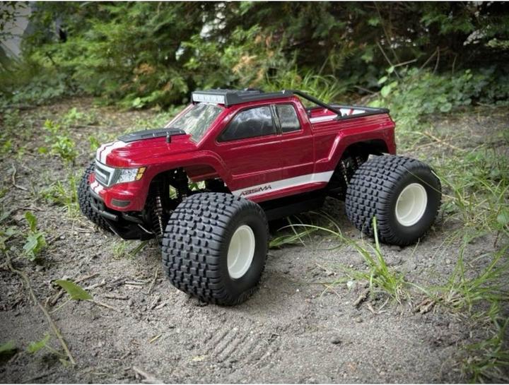 Produktbild Absima 1/10 Räderset "Monster Block Balloon Wheels" weiss (2)