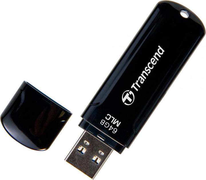 Actual product image Transcend 64GB JETFLASH 750, USB 3.0 (64 GB, USB-A, USB 3.1)