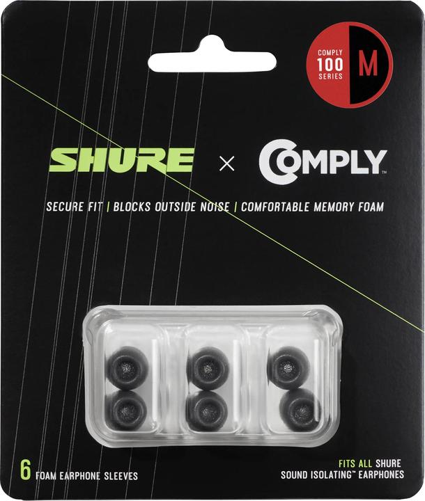 Immagine prodotto Shure Stampi per orecchie EACYF1-6M 6 pezzi