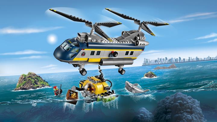 Actual product image LEGO Deep Sea Helicopter (60093, LEGO City)