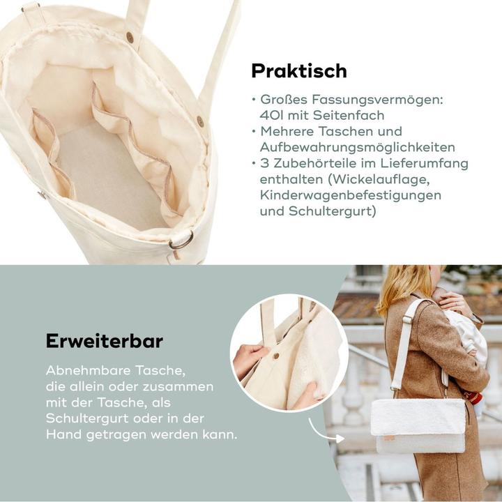 Actual product image Babymoov Changing bag Tote Bag Sherpa