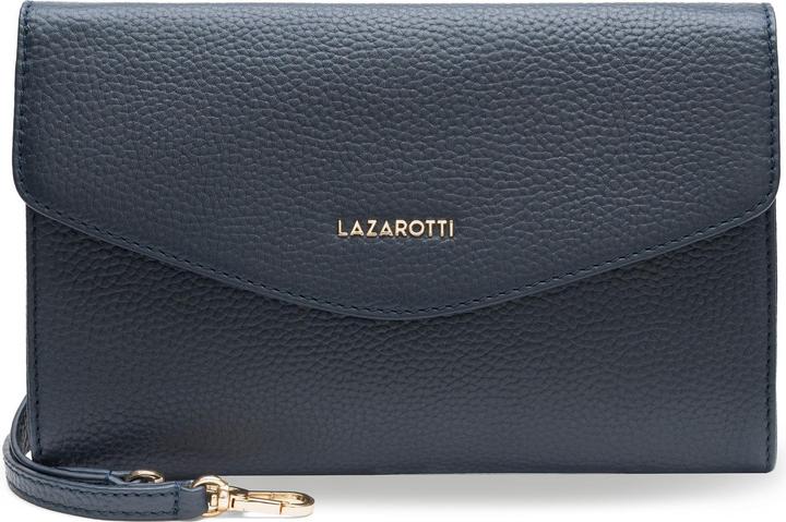Lazarotti Bologna Leather Clutch Tasche Leder 23 cm