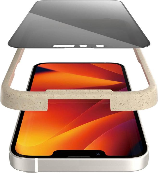 Immagine prodotto PanzerGlass Privacy ultra-ampia (1 Pezzo/i, Apple iPhone 13, Apple iPhone 13 Pro, Apple iPhone 14)