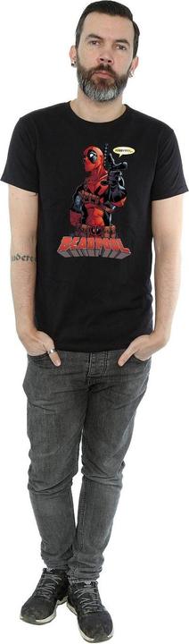 Actual product image Deadpool Mens Hey You Cotton T-Shirt (L)