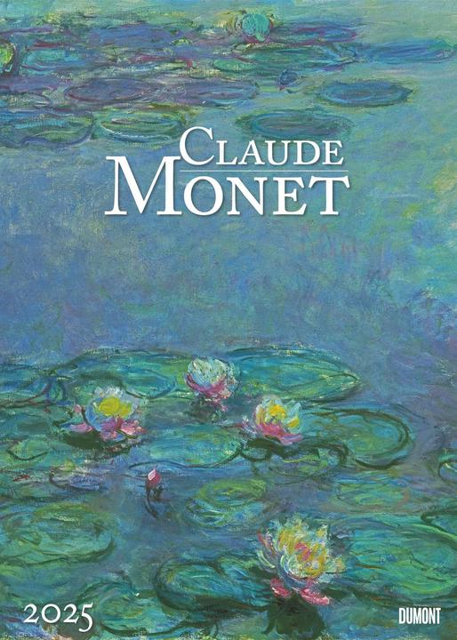 Actual product image Claude Monet 2025 - Art Calendar - Poster Calendar - 50x70 (50 x 70 cm, Hardcover, German)