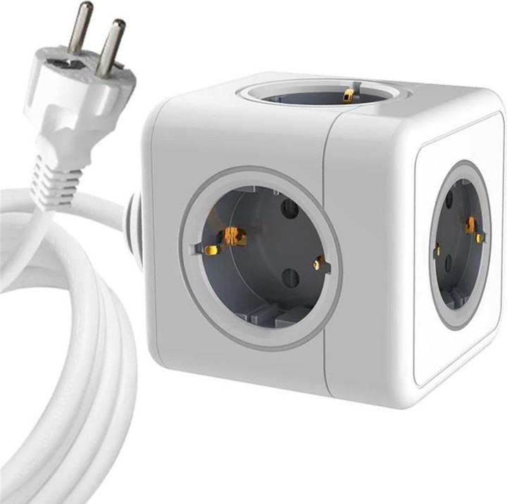Immagine prodotto MicroConnect Cubo di alimentazione, 5 prese Schuko (5 x, CEE 7/3, 1.50 m)