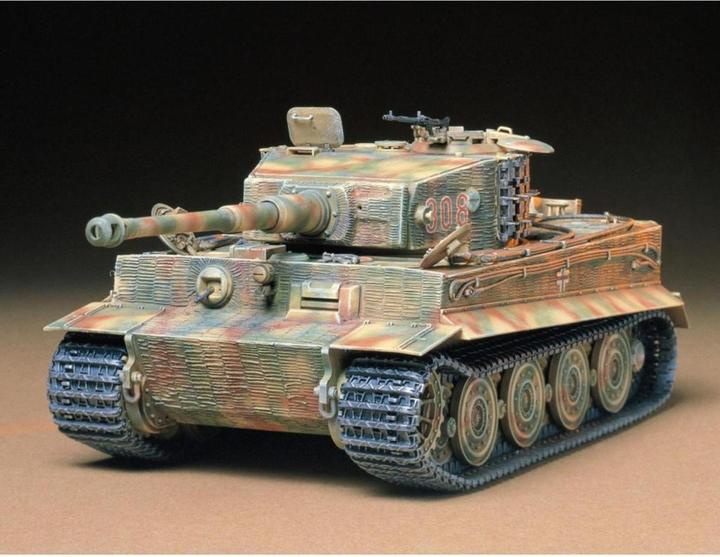 Actual product image Tamiya Tiger tank