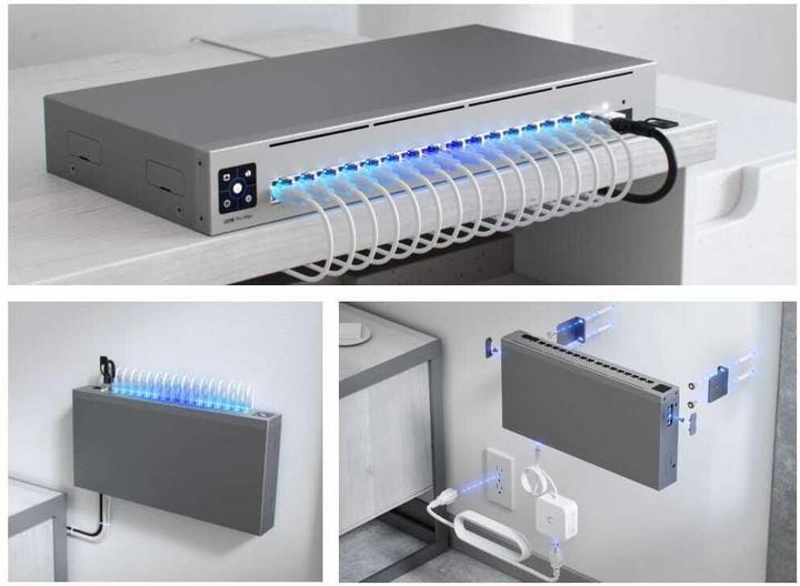 Image du produit Ubiquiti Commutateur administrable Pro Max 16 2x 10G SFP+, 4x 2.5GbE, 12x 1GbE (18 Ports)