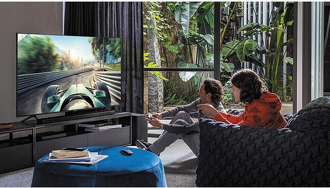 Actual product image Samsung QE85Q70T (85", QLED, 4K, 2020)