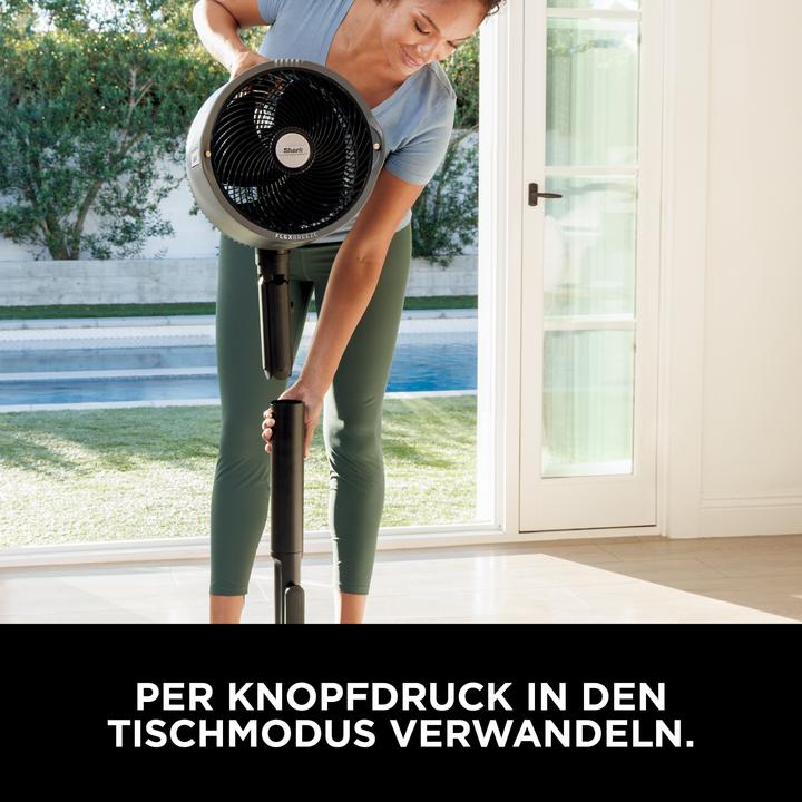 Produktbild Shark FlexBreeze Pro Mist Akku-Ventilator für innen und aussen mit Sprühsystem, tragbarer Sprühtank (57.70 dB)