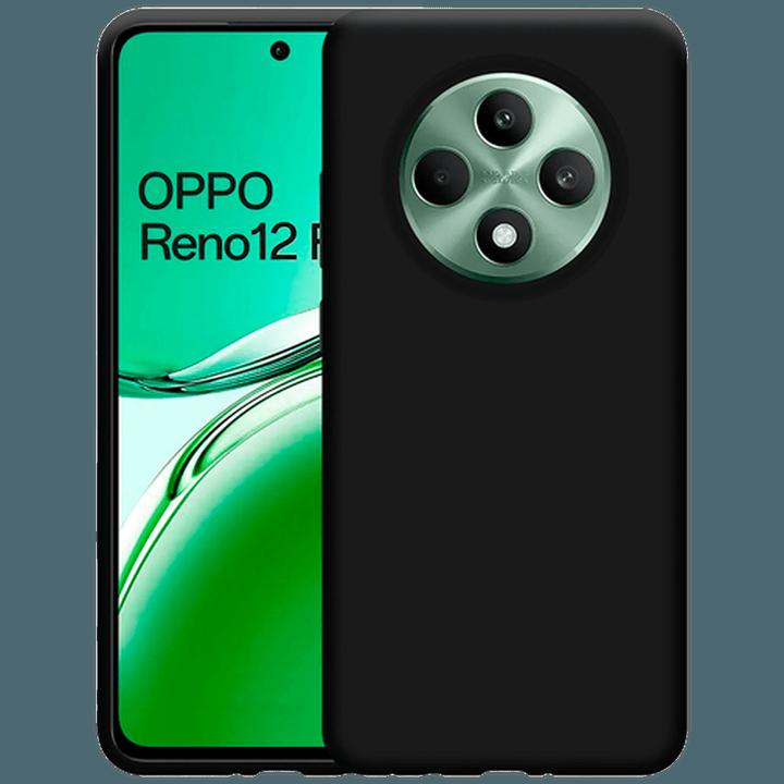 Actual product image Just in Case TPU Back Cover Black OPPO Reno12 F (Oppo Reno12)