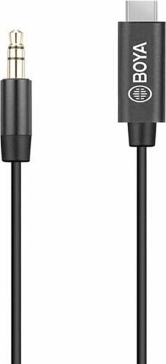 Image du produit Boya Adaptateur universel BY-K2 3,5 mm TRS vers USB-C (0.20 m, Jack 3,5 mm (AUX))