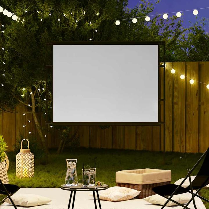 Produktbild VidaXL Beamer Leinwand mit Ständer 100 Zoll 4:3 Projektionswand Leinwand (100", 4:3)