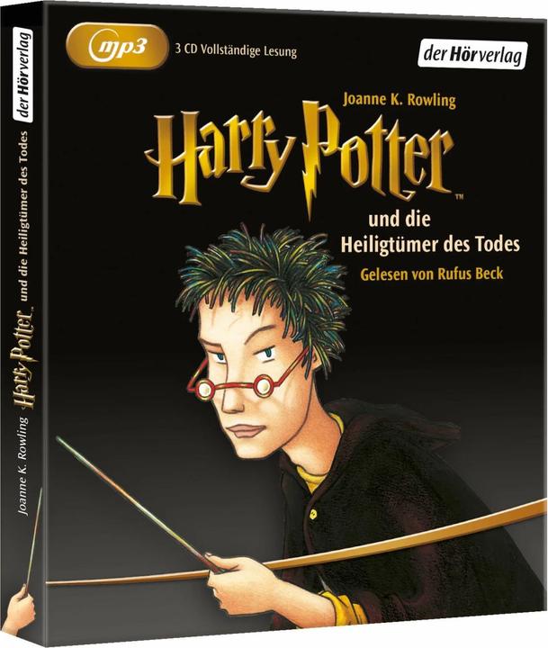 Produktbild Harry Potter und die Heiligtümer des Todes (J.K. Rowling, Rufus Beck, Angela Kübrich, Deutsch)
