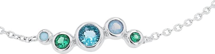 Image du produit S.Oliver Armschmuck für Damen, 925 Sterling Silber, Zirkonia synth. (20 cm, Argent 925)