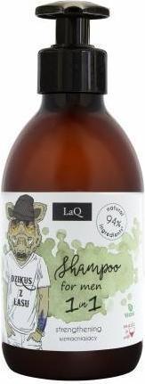 LaQ Natural shampoo for hair from oak bark ecstraktem - 300ML (300 ml, Flüssiges Shampoo)