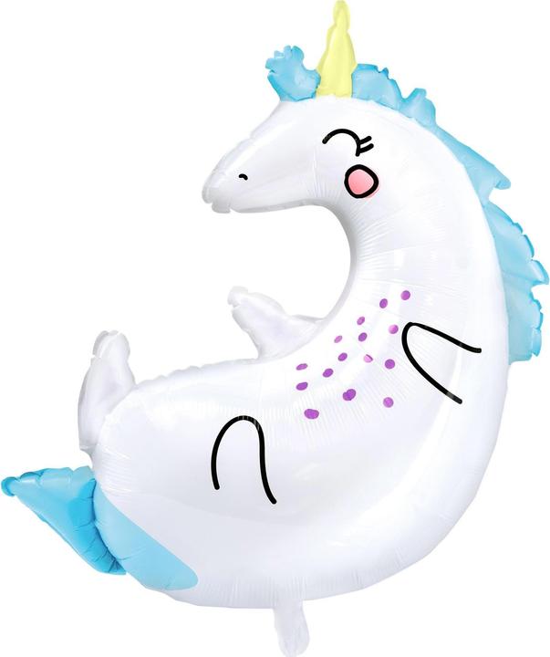 Produktbild Partydeco Einhorn-Ballon - 75cm
