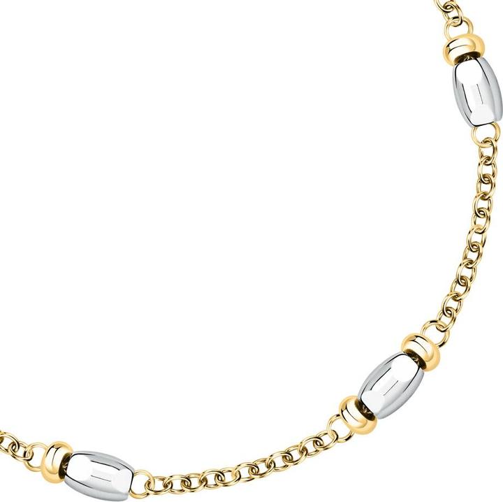 Actual product image Morellato Stylish bicolour bracelet with beads Colori SAXQ17 (19 cm, Stainless steel)