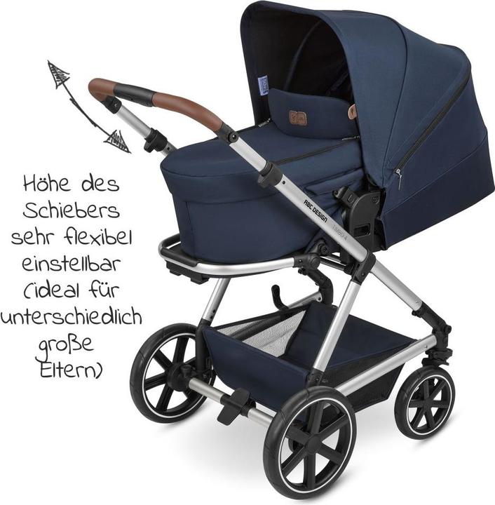 Produktbild ABC Design Kombikinderwagen Kombi-Kinderwagen Timbo 4 - inkl. Babywanne & Sportsitz