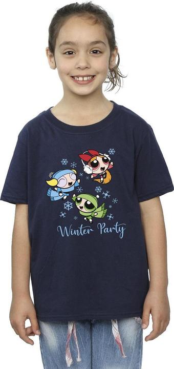Image du produit The Powerpuff Girls - T-shirt GIRLS WINTER PARTY - Fille (140, 146)