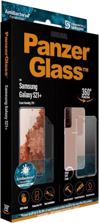 Actual product image PanzerGlass 360° Protection - Glass + Cover (1 Piece, Samsung Galaxy S21+)