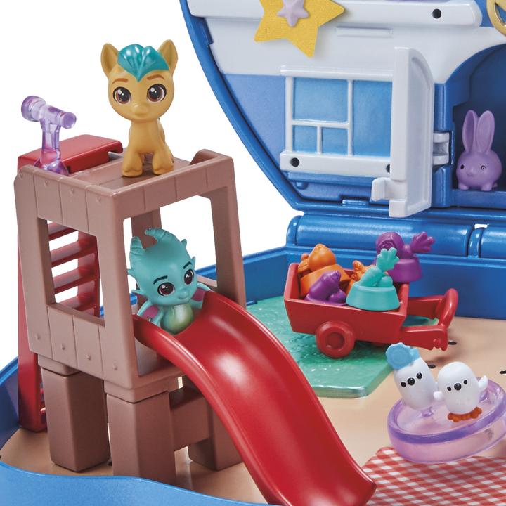 Image du produit My Little Pony Mini World Magic Mini-monde de jeu Forêt de Bridlewood, set de jeu à assembler avec Izzy