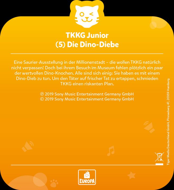 Produktbild Tigermedia Tigercard TKKG Junior Dino-Diebe (Deutsch)