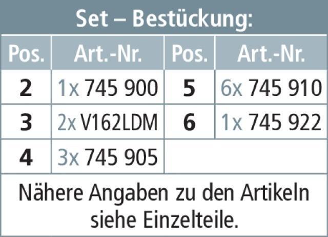 Produktbild Dehn 745901 E+K-Set vollisoliert m. Stahlblechkoffer