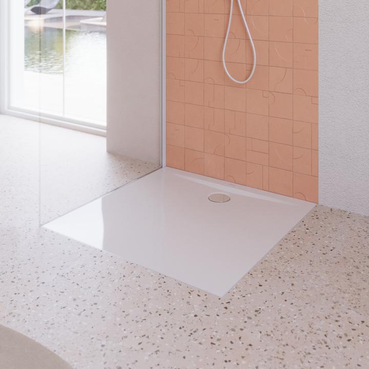 Produktbild Kaldewei Superplan Zero Duschfläche, 90x90cm, 35240001