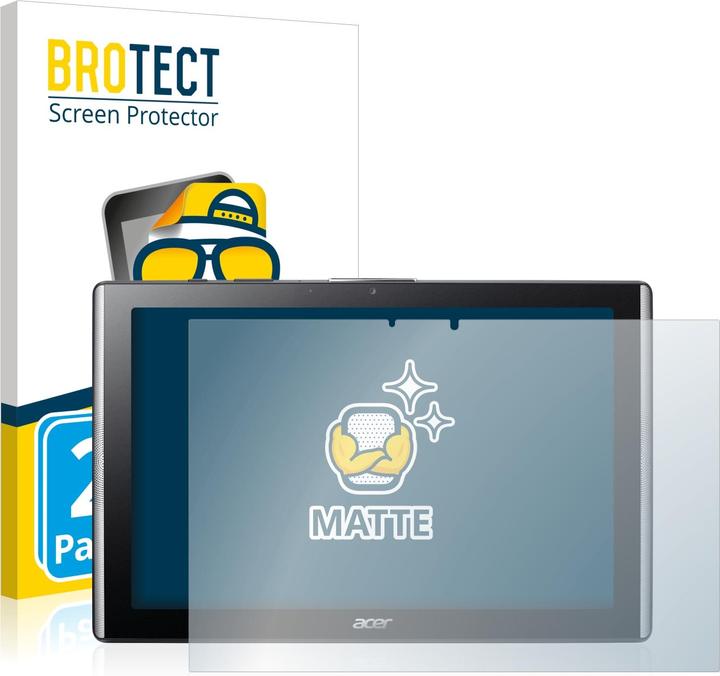 Actual product image BROTECT Anti-glare screen protector matt (2 Piece, Iconia One 10 B3-A40)