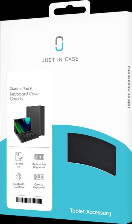 Actual product image Cazy Keyboard Cover Compatible with Xiaomi Pad 6 - Protective Case with Magnetic Detachable Keyboard - (Eng. Int., Xiaomi Pad 6)