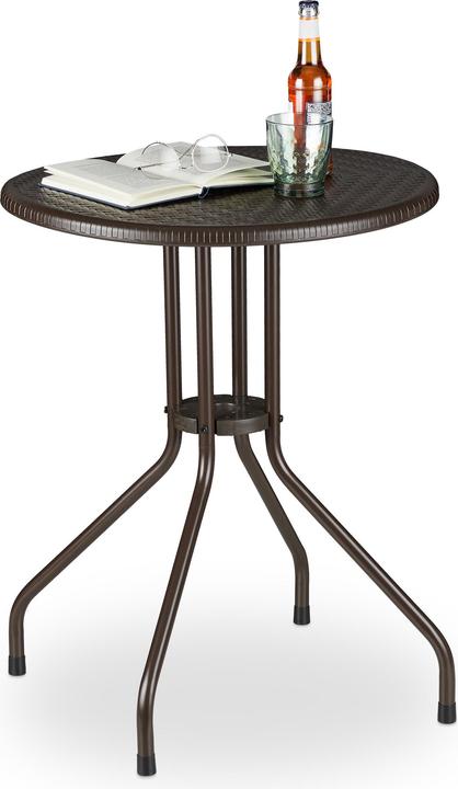 Actual product image Relaxdays garden table (60 cm)