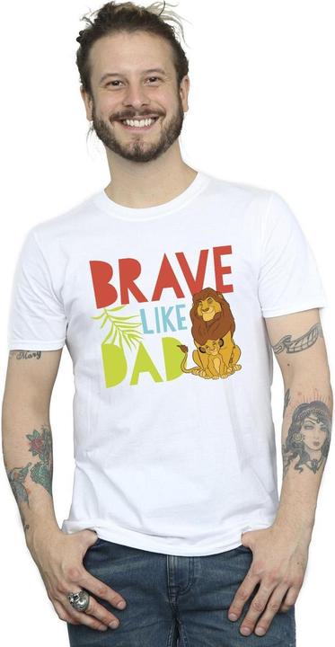 Image du produit Disney - T-shirt THE LION KING BRAVE LIKE DAD - Homme (S)
