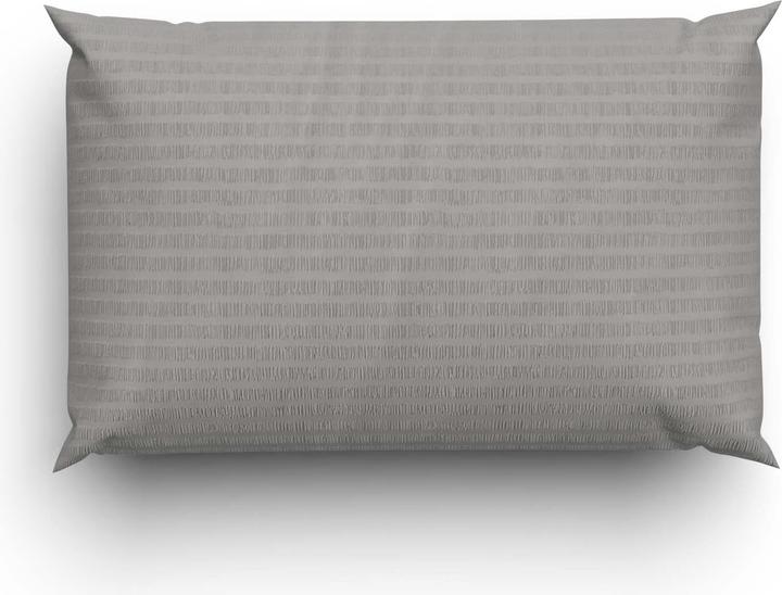 Produktbild Lotus Bettwaren Bettwäsche Satin Seersucker uni (Kopfkissenbezug, 65 x 100 cm)