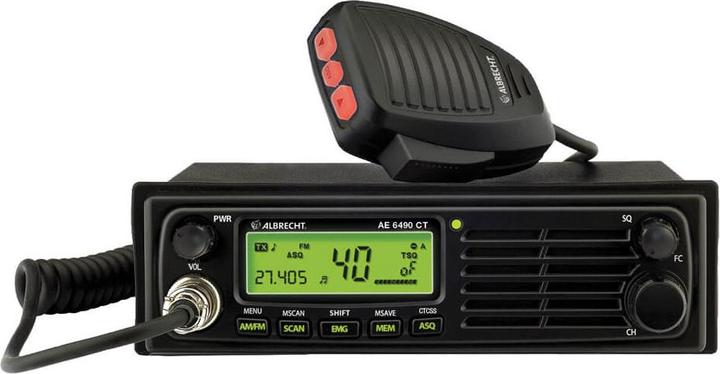 Actual product image Albrecht CB radio AE 6490 Code 12649.4