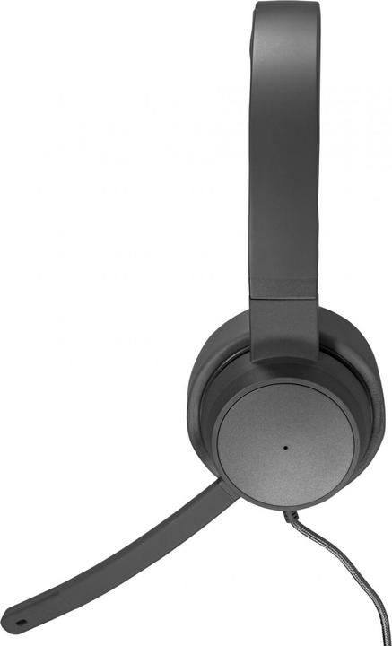 Produktbild Lenovo GXD1C99243 headphones/headset Wired Head-band Calls/Music USB Type-C Grey (ANC, Kabelgebunden)
