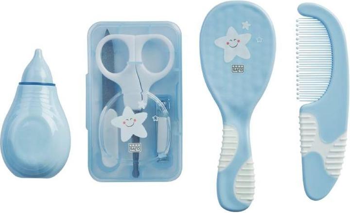 Actual product image Saro Baby Your Baby's Wash Bag Blue